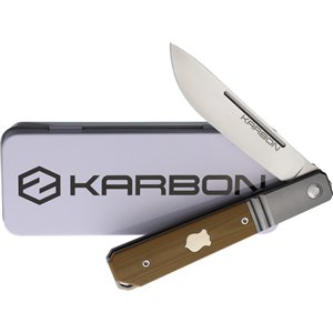 Flatline Framelock Tan G10