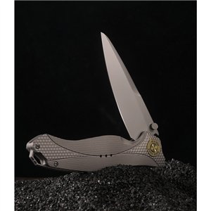 Buck Horn Linerlock Gray Al