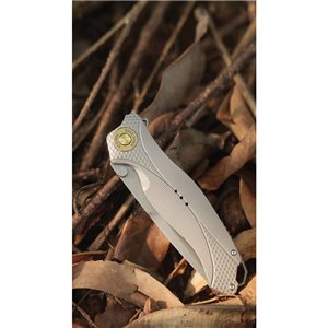 Buck Horn Linerlock Gray Al