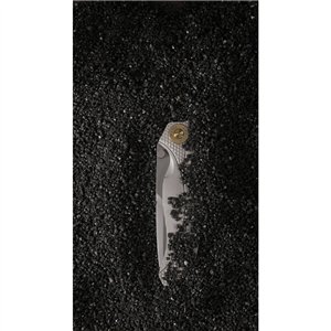 Buck Horn Linerlock Gray Al