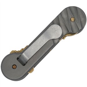 KeyBar Carved Titanium
