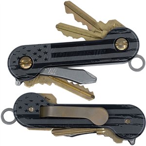 KeyBar Black and Gray Flag