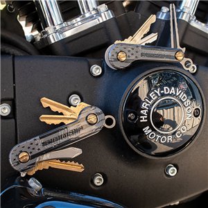 KeyBar Black and Gray Flag