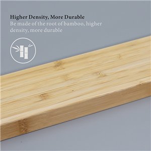 Bamboo Magnetic Knife Rack