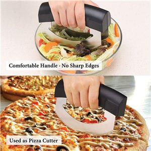 Dual Blade Mezzaluna Chopper