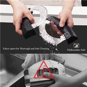 Dual Blade Mezzaluna Chopper