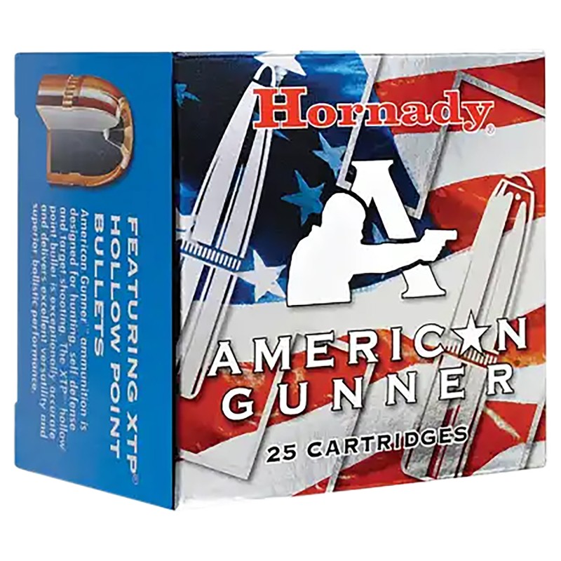 Hornady 90324 American Gunner  38 Special 125 gr Hornady XTP Hollow Point 25 Per Box 10 Case