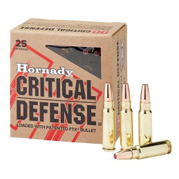 Hornady 90000 Critical Defense  5.7x28mm 40 gr Flex Tip eXpanding 25 Per Box 10 Case