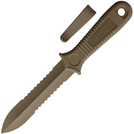 Long Kobe Boot Knife FDE