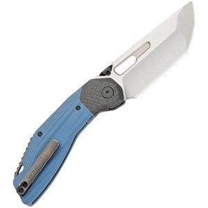 Yakuza Linerlock Blue Satin