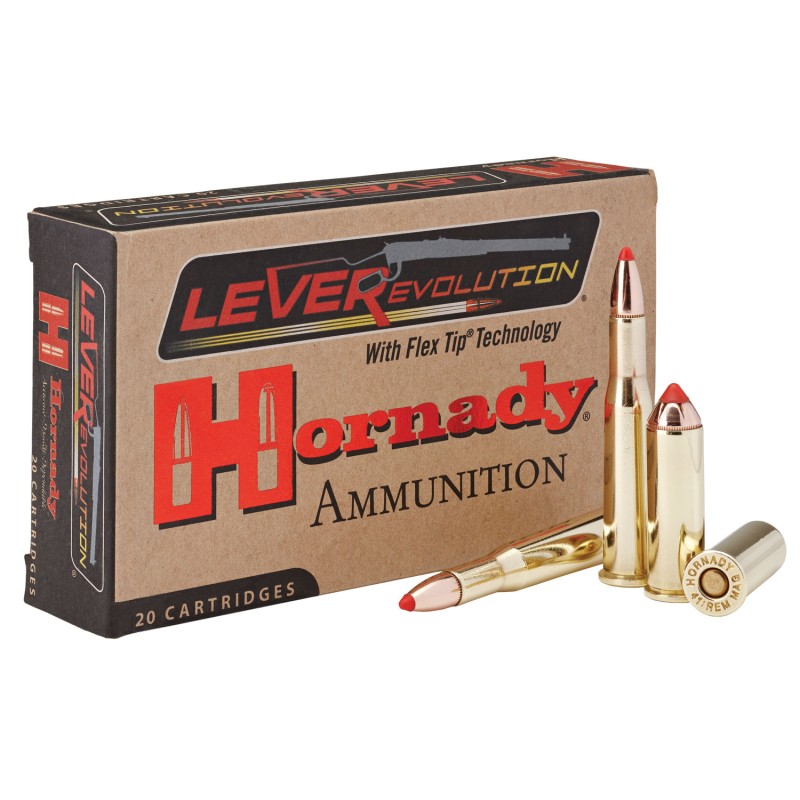 Hornady 8277 LEVERevolution  2535 Win 110 gr Flex Tip eXpanding 20 Per Box 10 Case