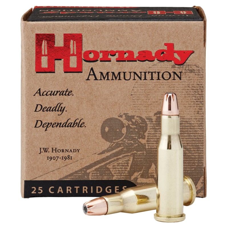 Hornady 8307 Custom  218 Bee 45 gr Hollow Point Match 25 Per Box 10 Case