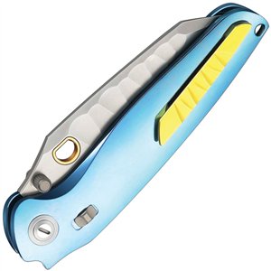 Dirty Bird Button Lock Blue