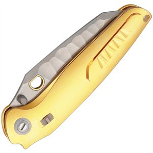 Dirty Bird Button Lock Gold