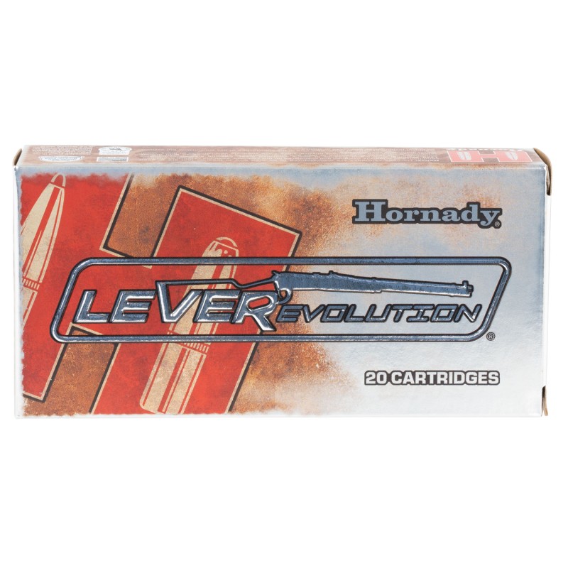 Hornady 82750 LEVERevolution  450 Marlin 325 gr Flex Tip eXpanding 20 Per Box 10 Case