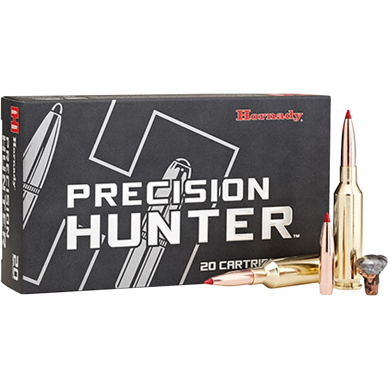 Hornady 80558 Precision Hunter  270 WSM 145 gr Extremely Low Drag eXpanding 20 Per Box 10 Case