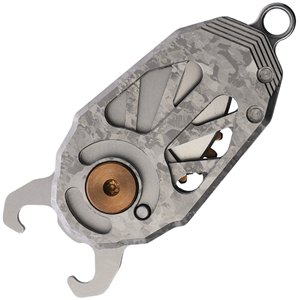 Beetle Folder Crystalized Slv