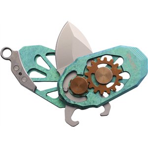 Beetle Folder Crystalized Grn