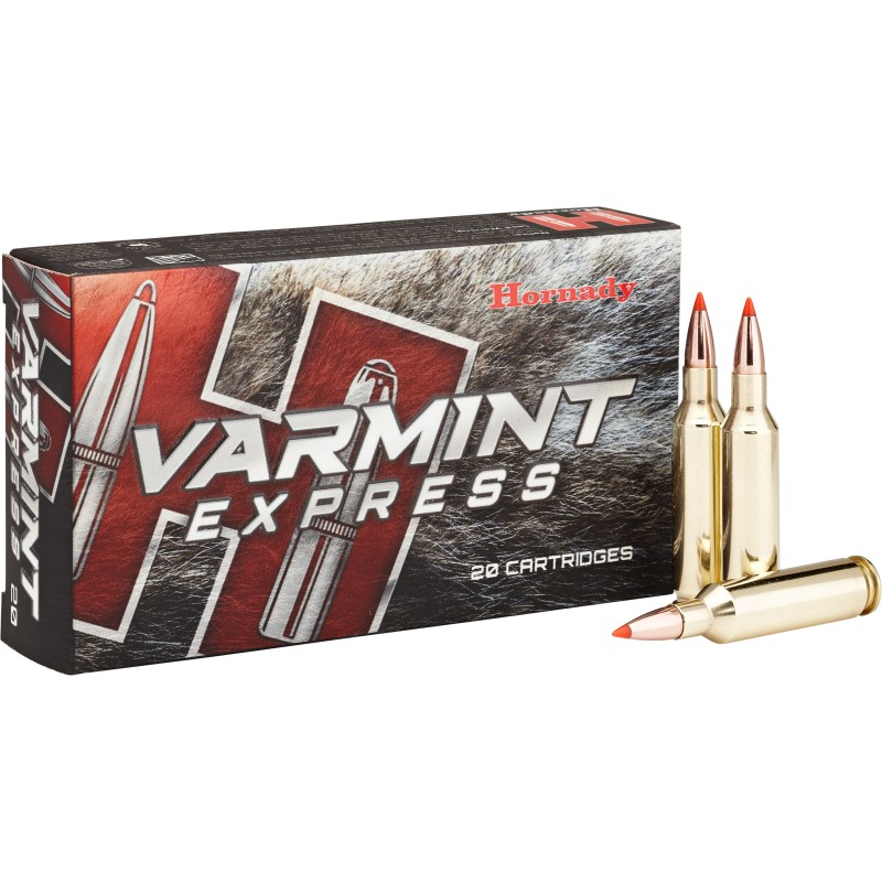 Hornady 81393 Varmint Express  6mm Creedmoor 87 gr Hornady V Max 20 Per Box 10 Case