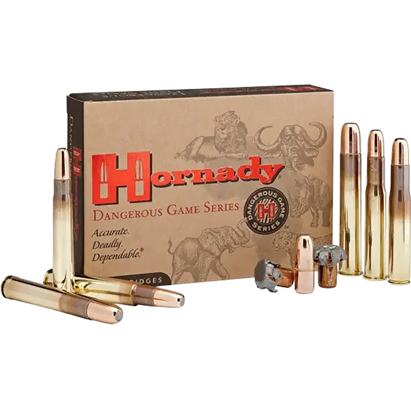 Hornady 82667 Dangerous Game  416 Ruger 400 gr DGX Bonded 20 Per Box 6 Case