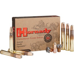 Hornady 8257 Dangerous Game  450 Nitro Express 500 gr DGX Bonded 20 Per Box 6 Case