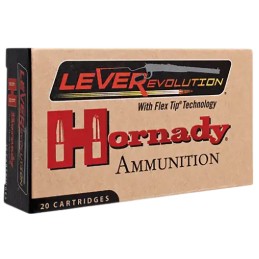 Hornady 82741 LEVERevolution  4570 Gov 250 gr MonoFlex 20 Per Box 10 Case