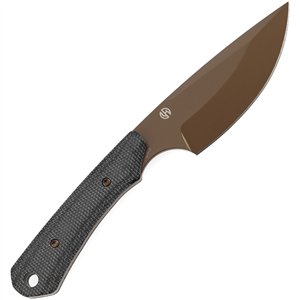 Flank Fixed Blade Blk Mic