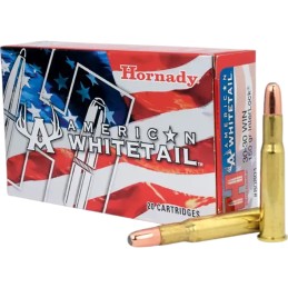 Hornady 80801 American Whitetail  3030 Win 150 gr InterLock Round Nose 20 Per Box 10 Case