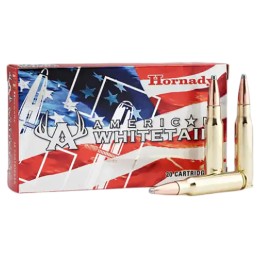 Hornady 8090 American Whitetail  308 Win 150 gr InterLock Spire Point 20 Per Box10 Case Worn Damaged Boxes