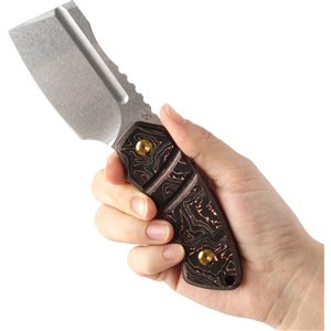 Korvid S Fixed Blade Copper CF