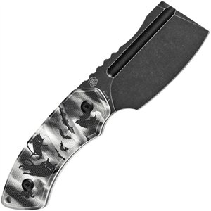 Korvid S Fixed Blade Blk Cat