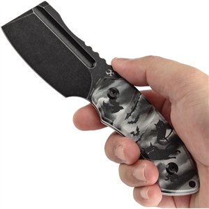 Korvid S Fixed Blade Blk Cat