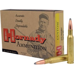 Hornady 8070 Custom  275 Rigby 140 gr InterLock Spire Point 20 Per Box 10 Case