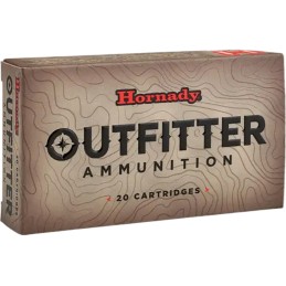 Hornady 813624 Outfitter  257 Wthby Mag 90 gr Copper Alloy eXpanding 20 Per Box 10 Case