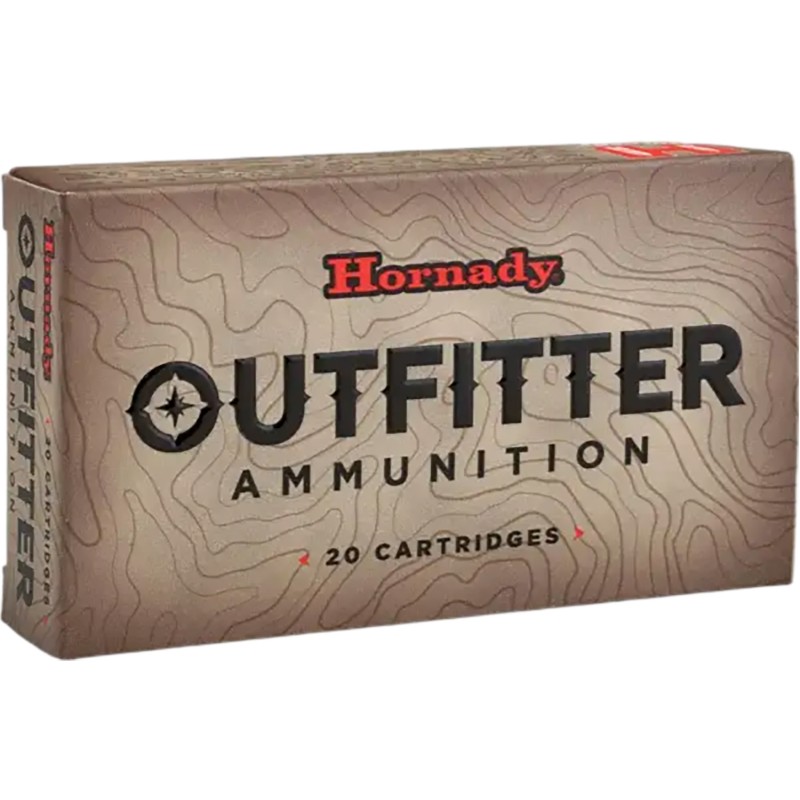 Hornady 821974 Outfitter  300 Win Mag 180 gr Copper Alloy eXpanding 20 Per Box 10 Case