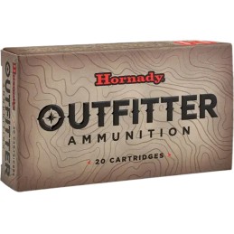 Hornady 823374 Outfitter  375 Ruger 250 gr Copper Alloy eXpanding 20 Per Box 6 Case