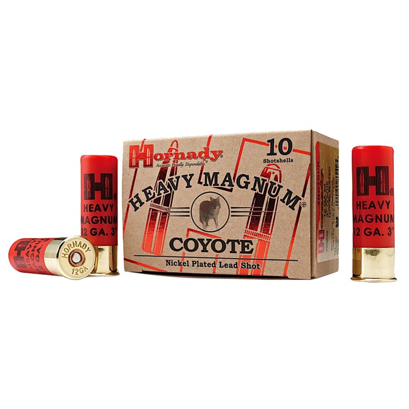 Hornady 86224 Heavy Magnum Coyote 12 Gauge 3 1 oz 00 Buck Shot 10 Per Box 10 Case