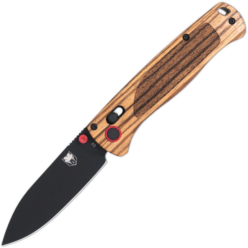 Bar Lock Zebra Wood DP Blk