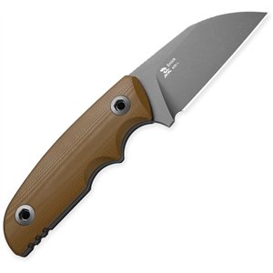 Snick Fixed Blade Brn G10