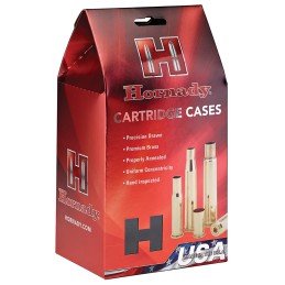 Hornady 8720 Unprimed Cases Cartridge 9mm Luger Handgun Brass