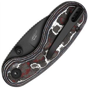 Microbe Button Linerlock CF