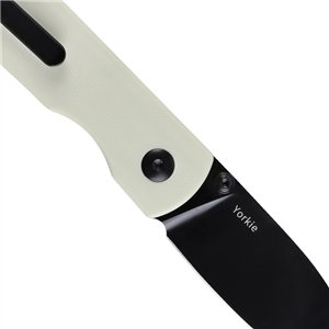Yorkie Linerlock White G10