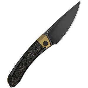 Mini MoMo Linerlock CF Gold