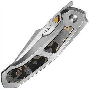 Feweed Framelock Gold Camo