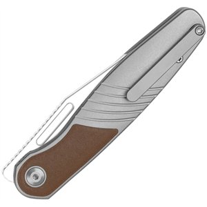 Raze Framelock Ti Leather