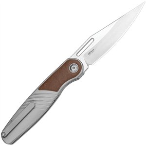 Raze Framelock Ti Leather