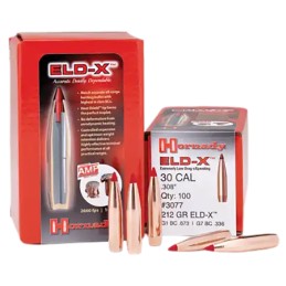 Hornady 2841 ELDX  7mm .284 175 gr Extremely Low Drag eXpanding 100 Per Box 15 Case