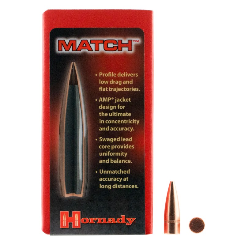 Hornady 30192 Traditional Varmint 30 Cal .308 125 gr Hollow Point 100 Per Box 25 Case