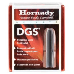 Hornady 4507 DGS  45 Cal .458 500 gr Full Metal Jacket Round Nose 50 Per Box 15 Case