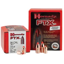 Hornady 45215 FTX  45 Cal .452 200 gr Flex Tip eXpanding 50 Per Box 25 Case